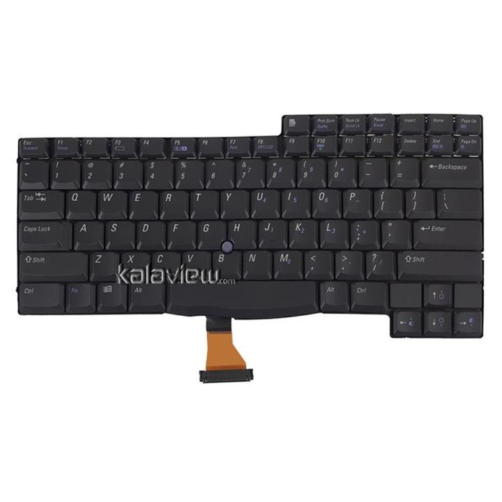 کیبرد لپ تاپ دل Latitude C640 با موس